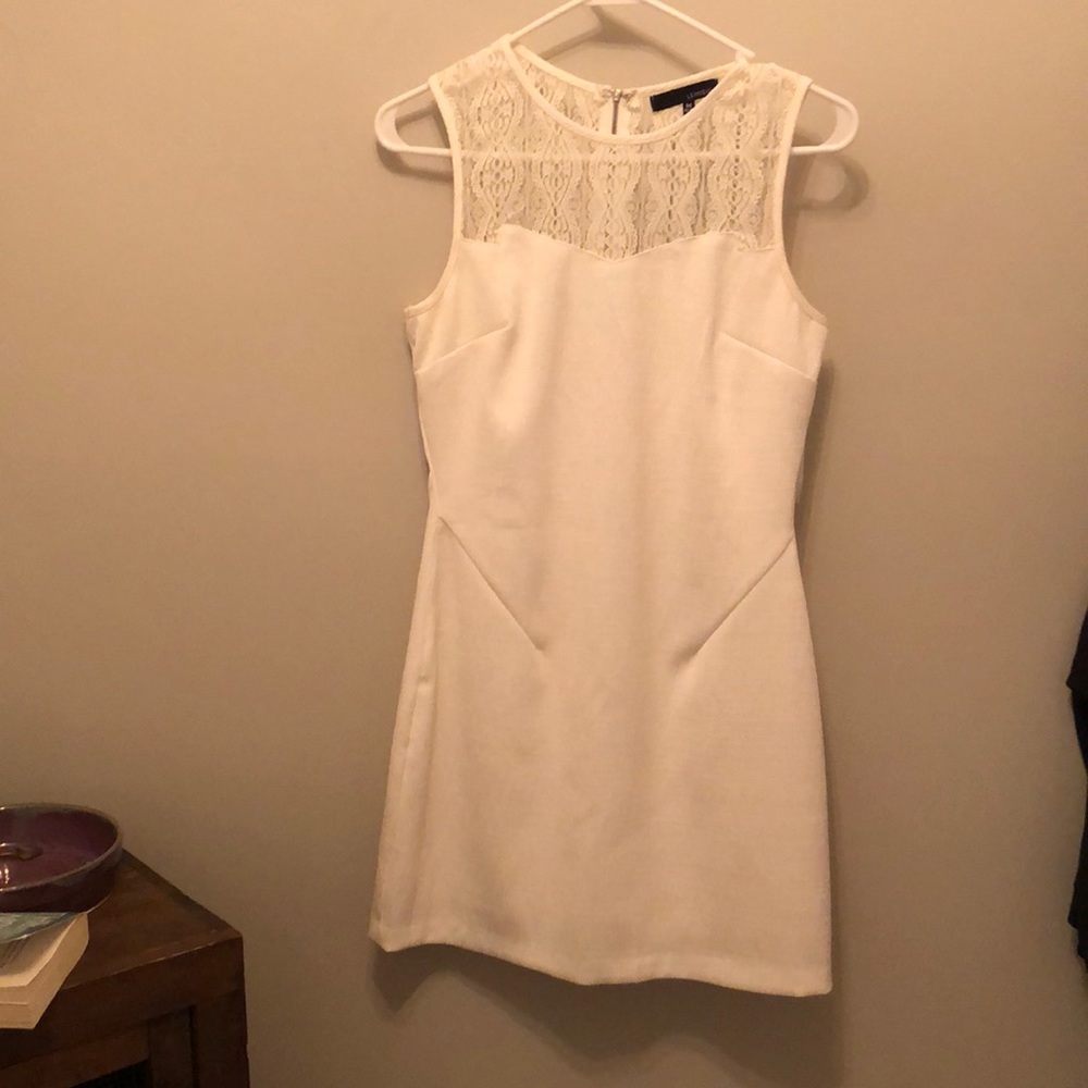 White dress by Lemieux